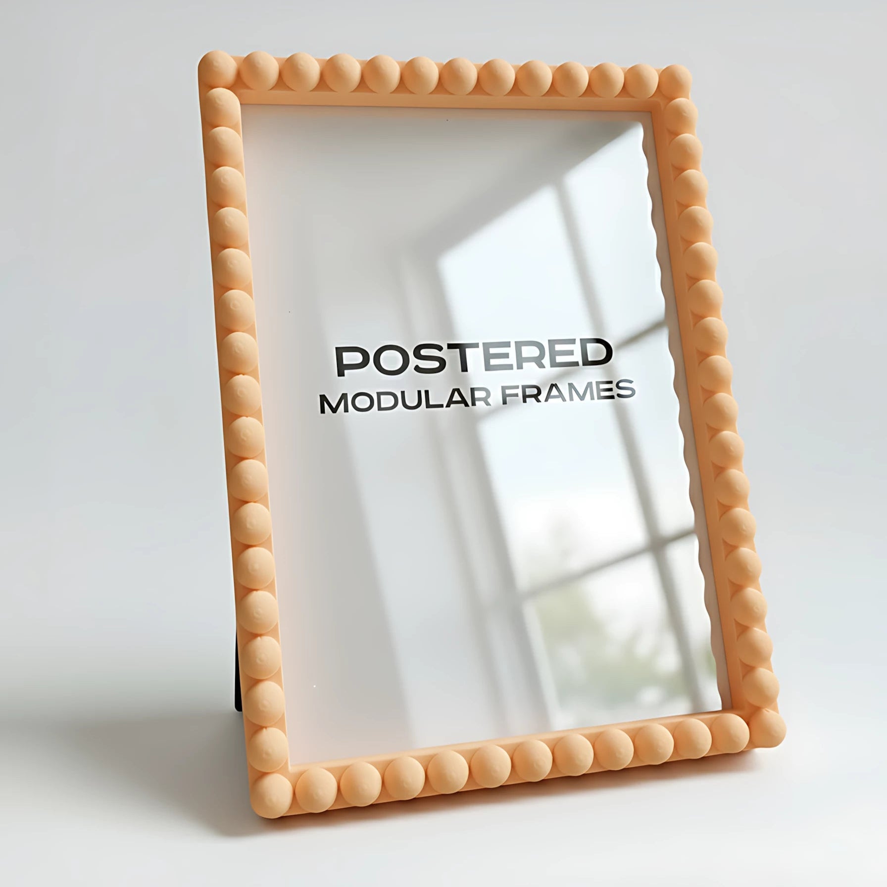 Magnetic Modular Bobbin Plastic Frame - Peach - 5x7 Inch