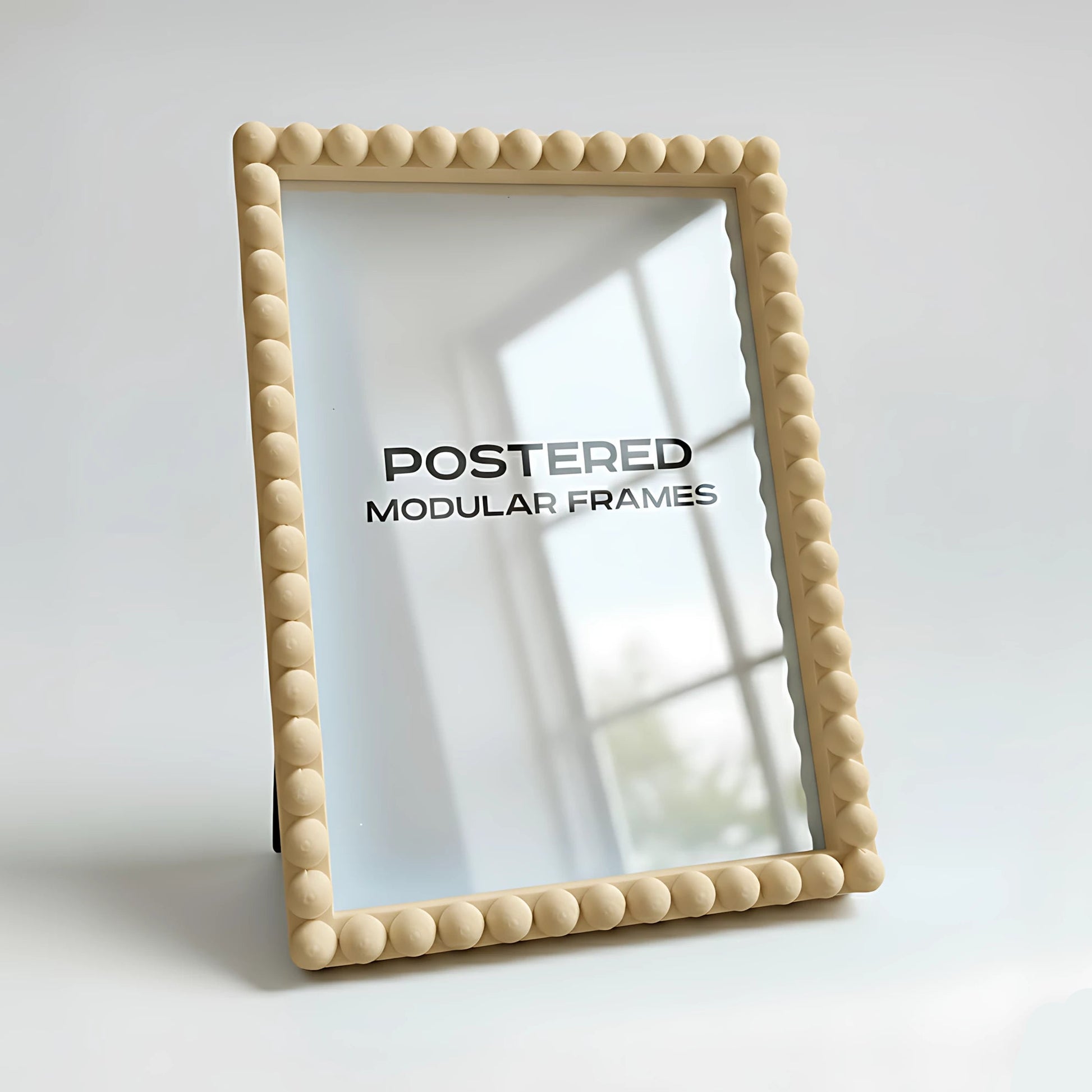 Magnetic Modular Bobbin Plastic Frame - Sand - 5x7 Inch