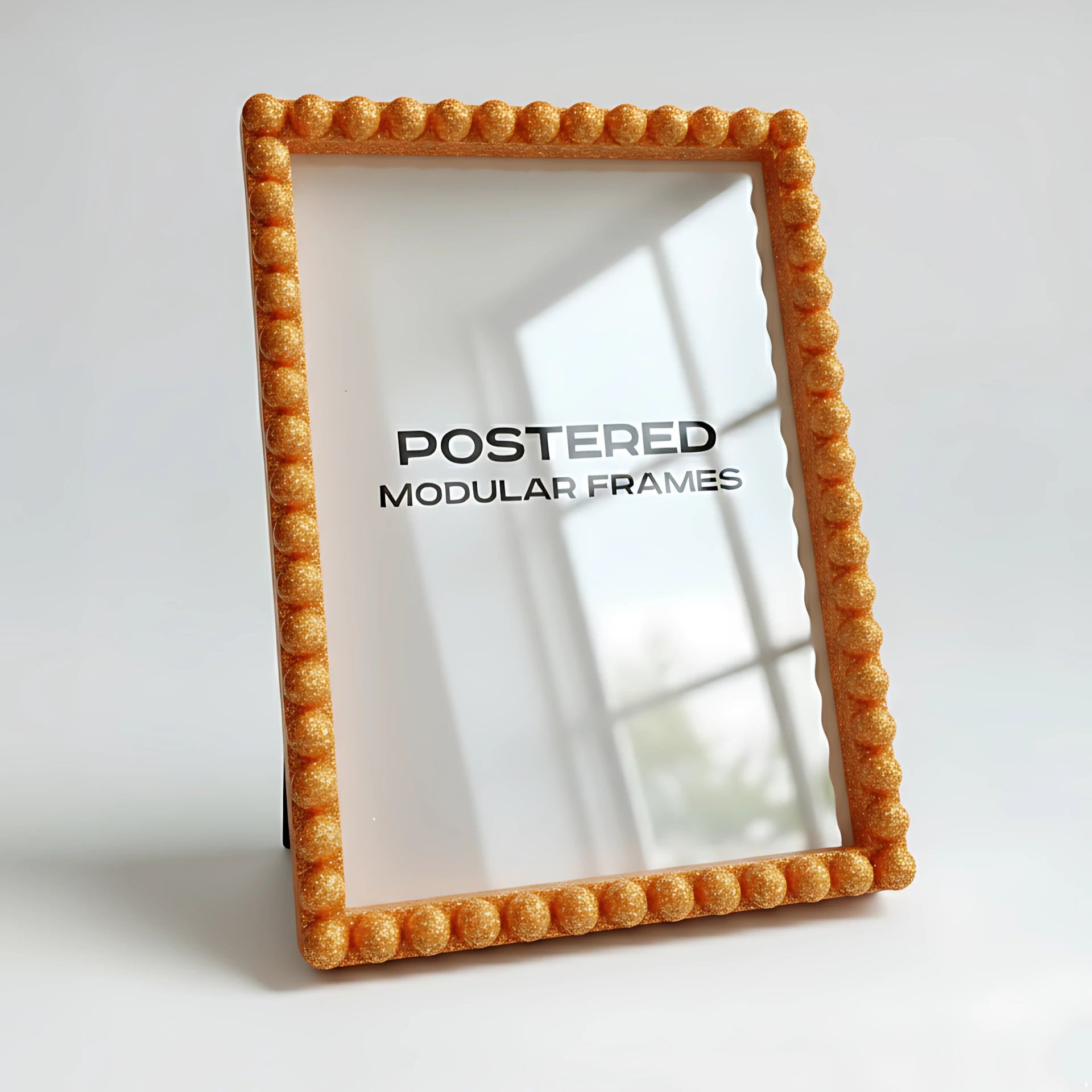 Magnetic Modular Bobbin Plastic Frame - Twinkling Orange - 5x7 Inch