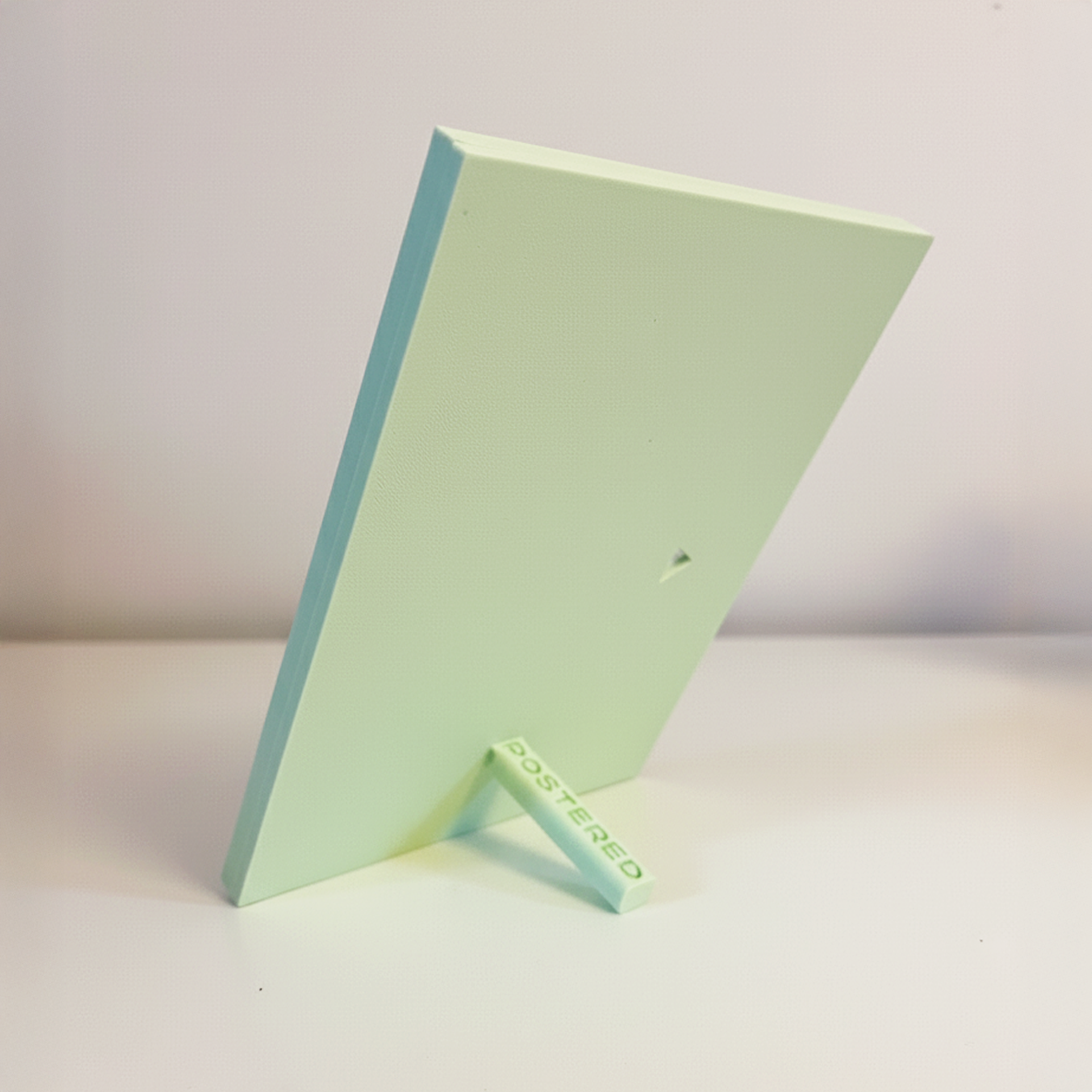 Magnetic Modular Solid Plastic Frame - Pale Green