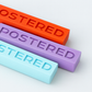 Magnetic Modular Bobbin Plastic Frame - Blood Orange - 5x7 Inch