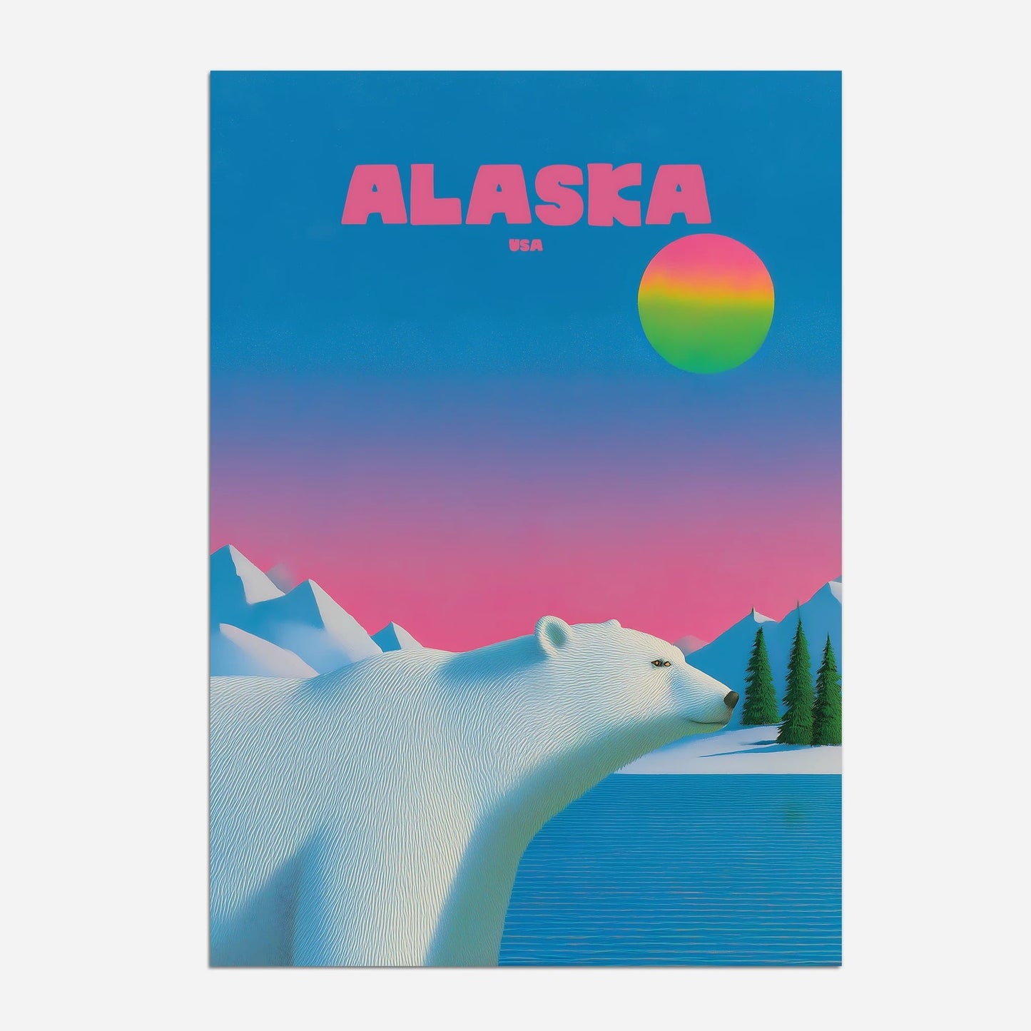 Alaskan Chill - Postered