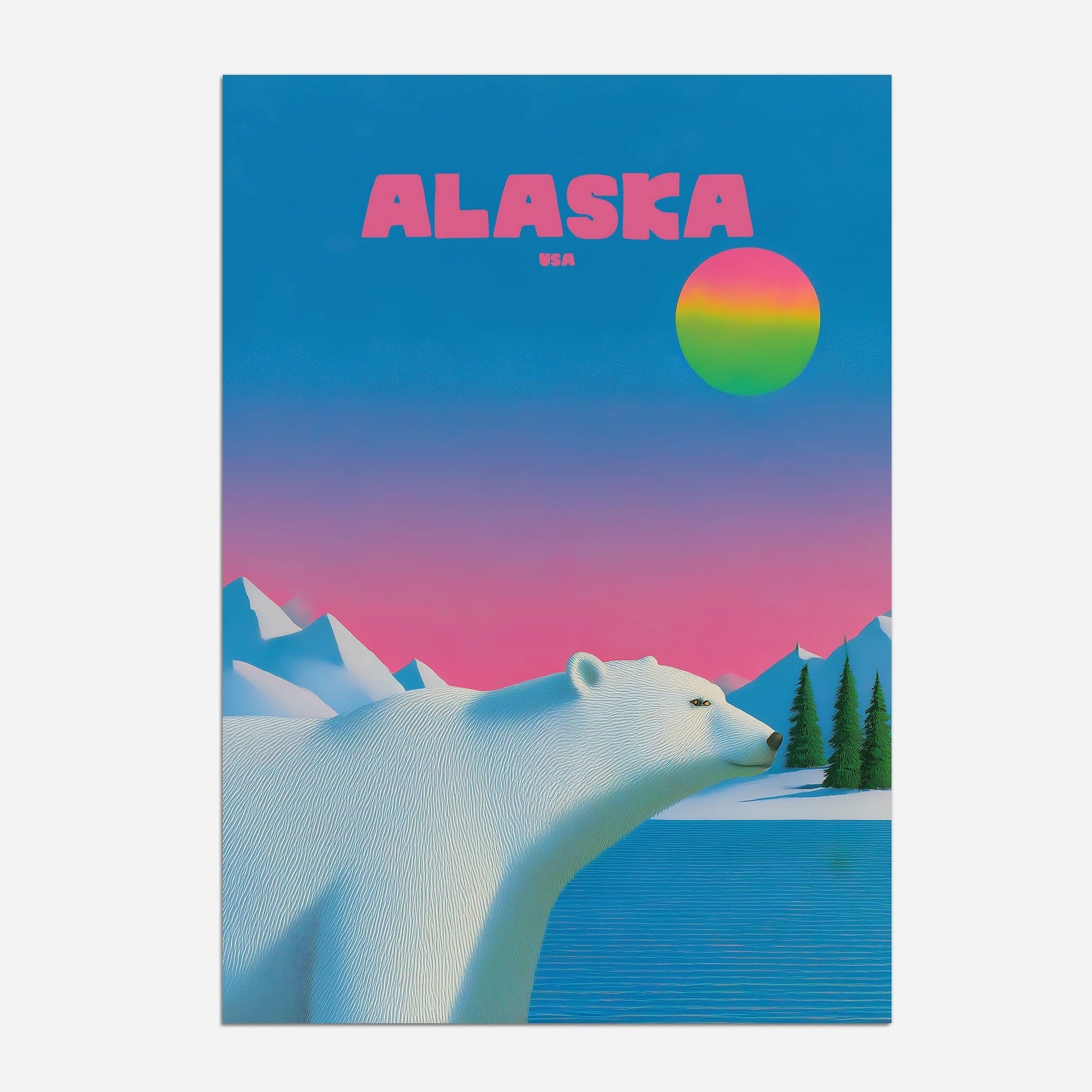 Alaskan Chill - Postered