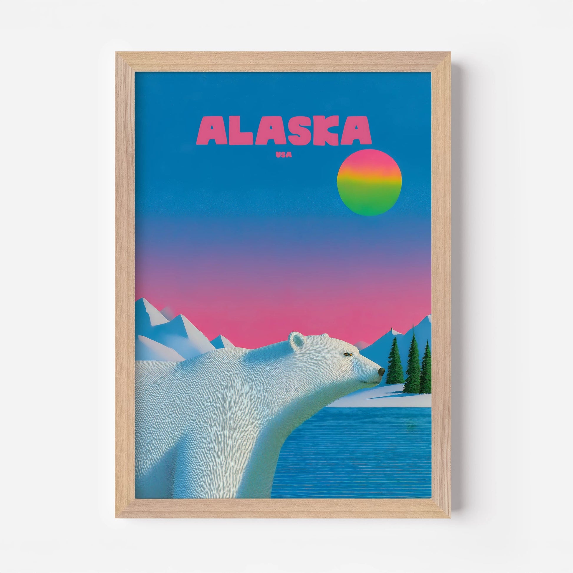 Alaskan Chill - Postered