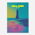 Bell Rock Lighthouse Scotland Travel Poster - Postered