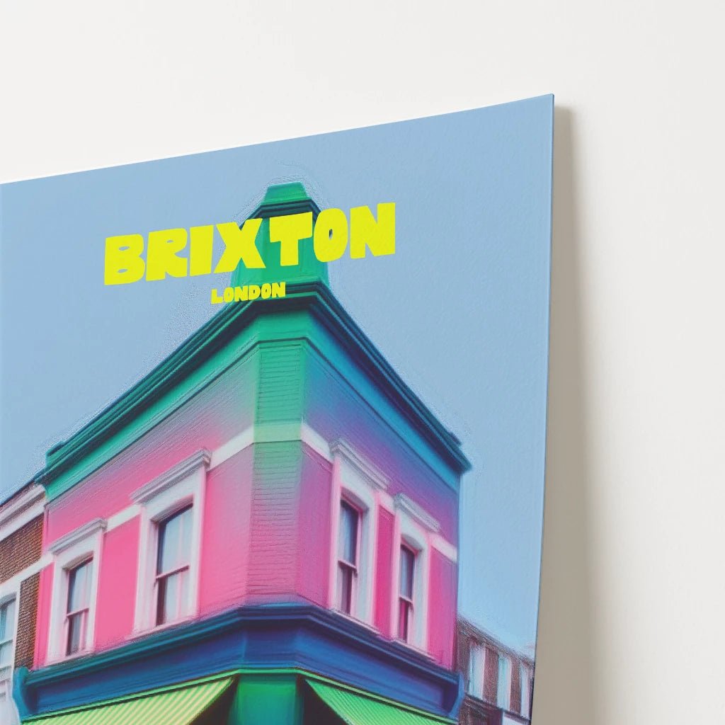 Brixton London England Travel Poster - Postered