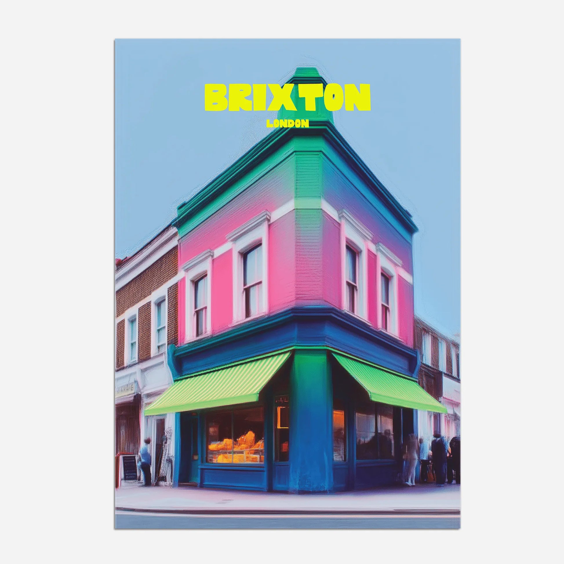 Brixton London England Travel Poster - Postered