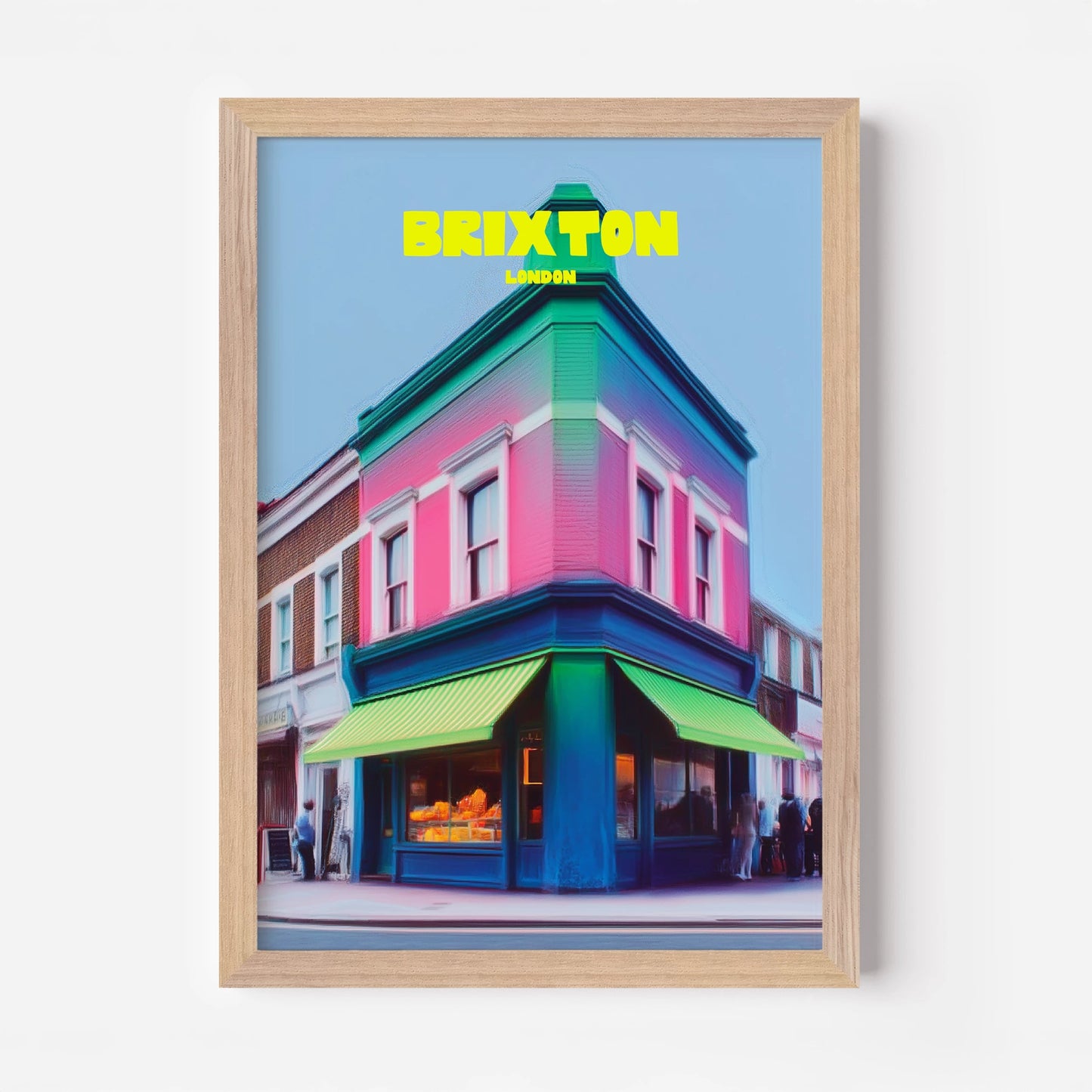 Brixton London England Travel Poster - Postered