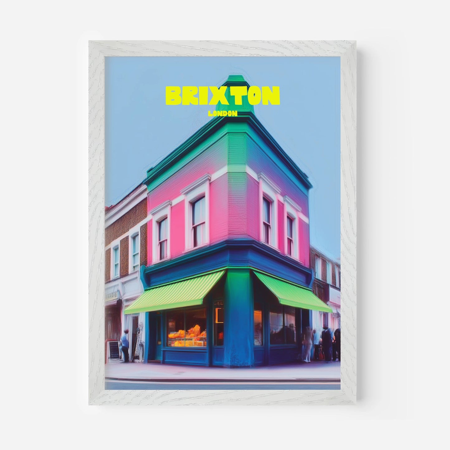 Brixton London England Travel Poster - Postered