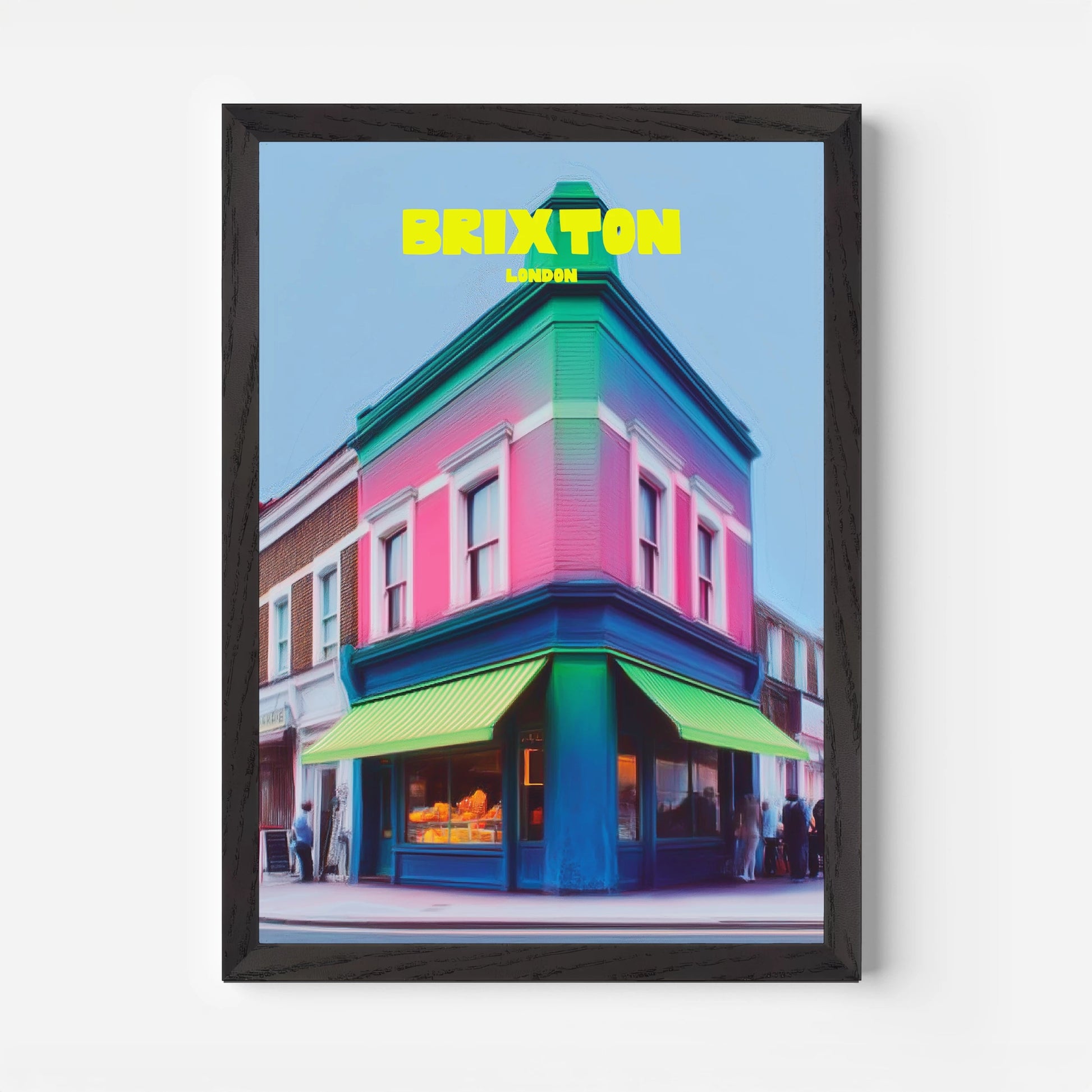 Brixton London England Travel Poster - Postered