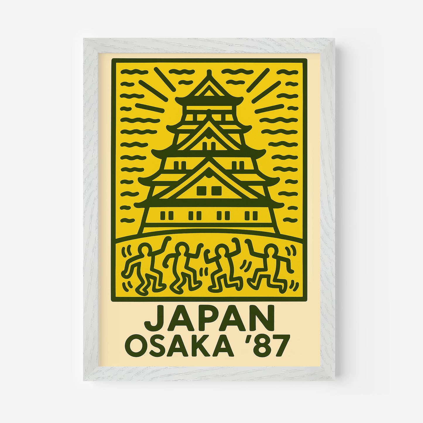 Osaka Japan '97 Travel Poster