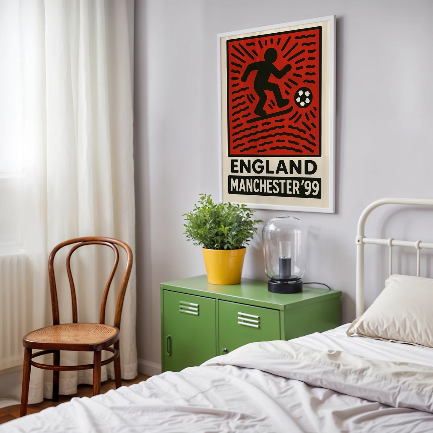 Manchester England '99 Travel Poster