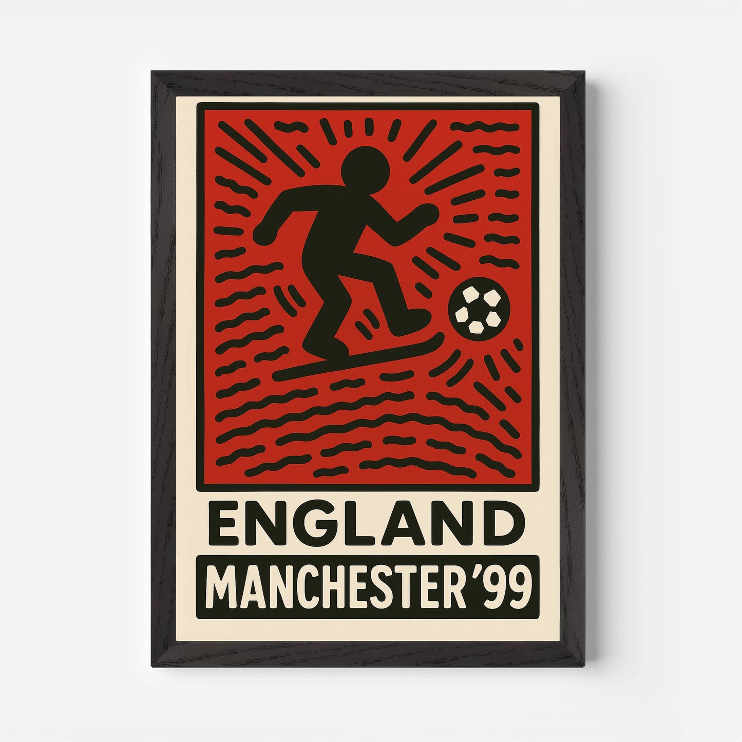 Manchester England '99 Travel Poster
