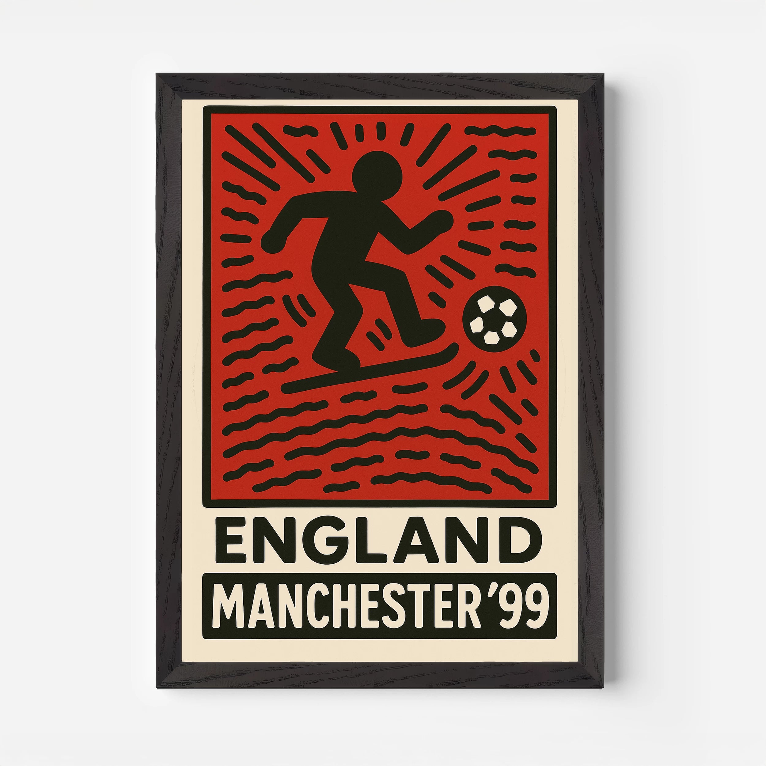 Manchester England '99 Travel Poster