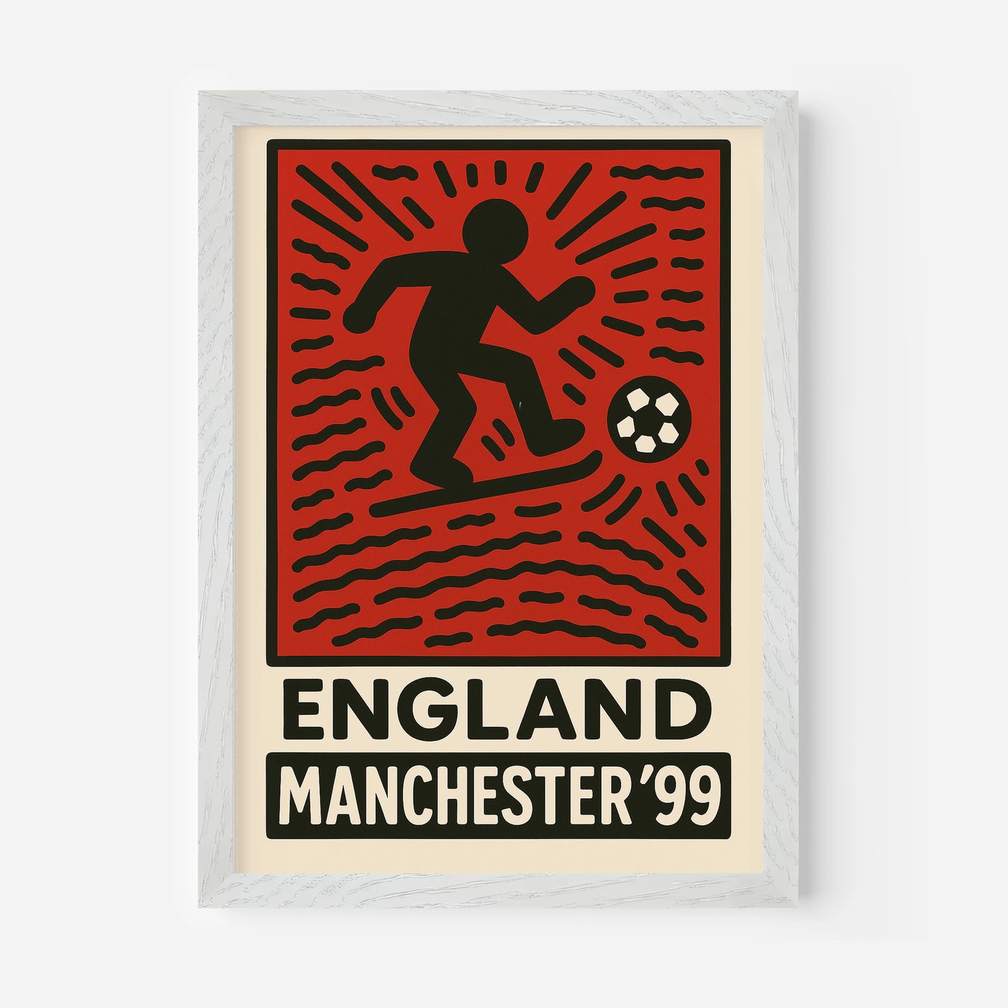 Manchester England '99 Travel Poster