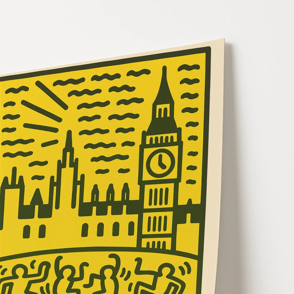 London England '93 Travel Poster