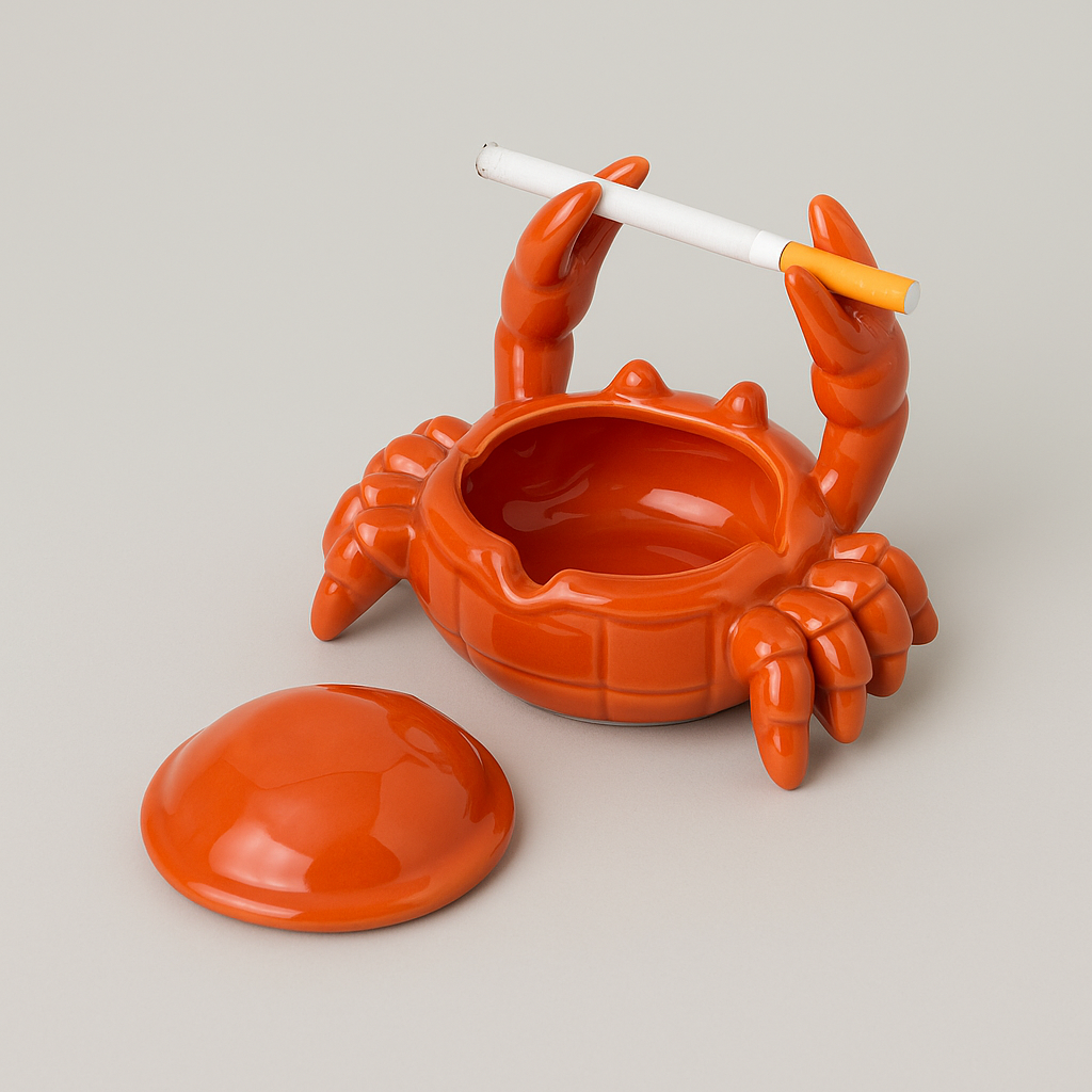 Crab Living Room Ashtray Decoration