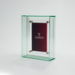 Coloured Transparent Acrylic Picture Frame - Light Green