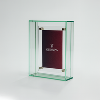 Coloured Transparent Acrylic Picture Frame - Light Green