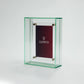 Coloured Transparent Acrylic Picture Frame - Light Green.