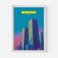 Chicago Illinois America Travel Poster