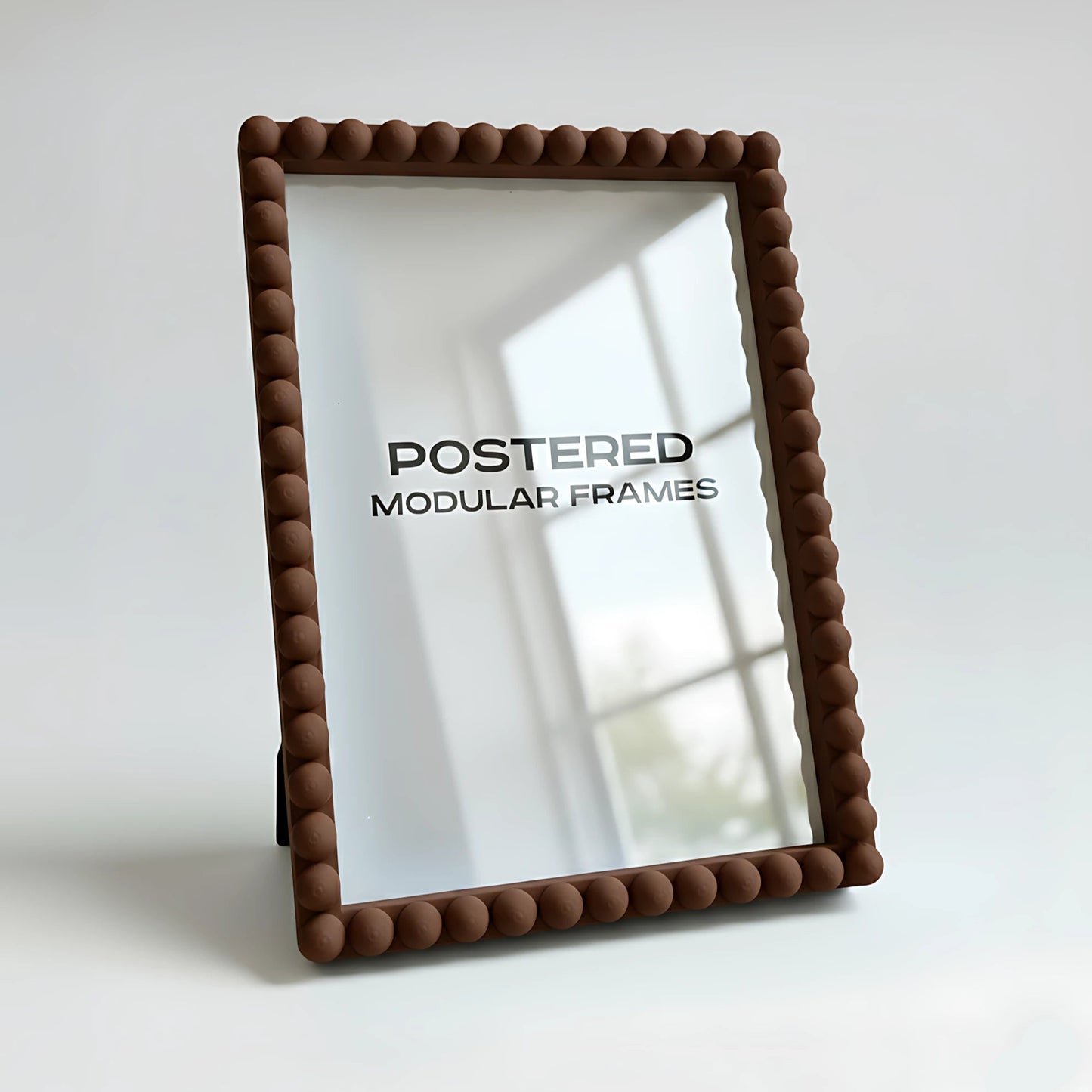 Magnetic Modular Bobbin Plastic Frame - Chocolate - 5x7 Inch