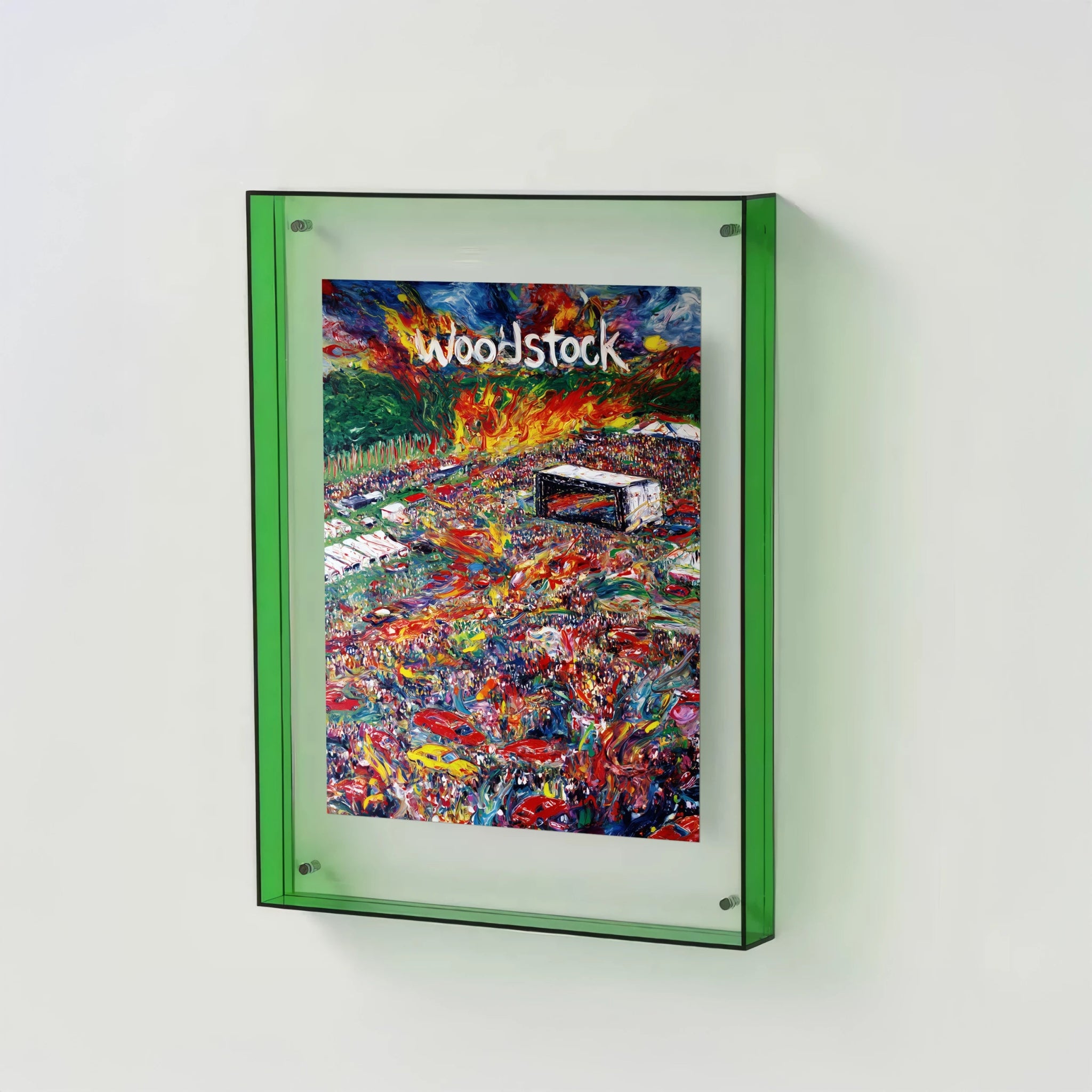 Acrylic Picture Frame - Green - The House Of BLOC