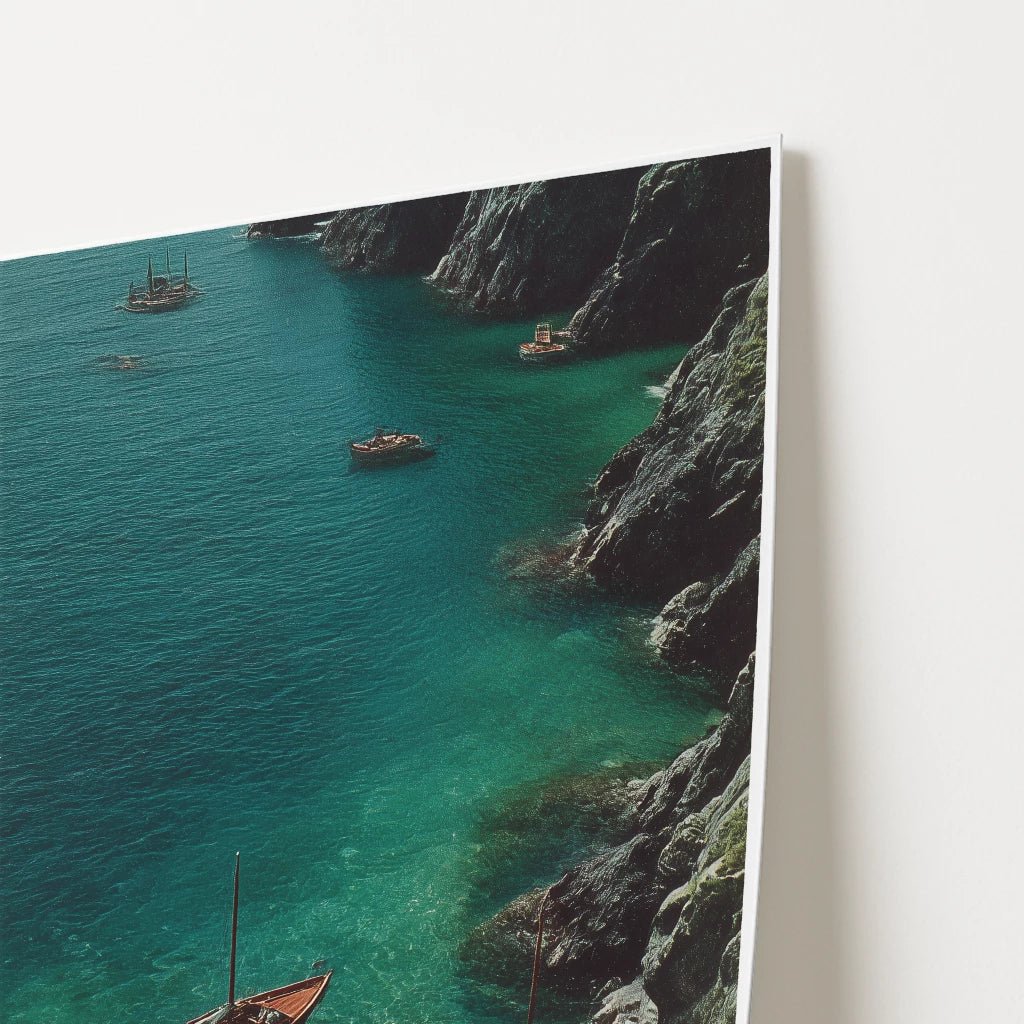 Cornwall England Europe Travel Poster - Postered