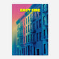 East Side New York Manhattan America Travel Poster