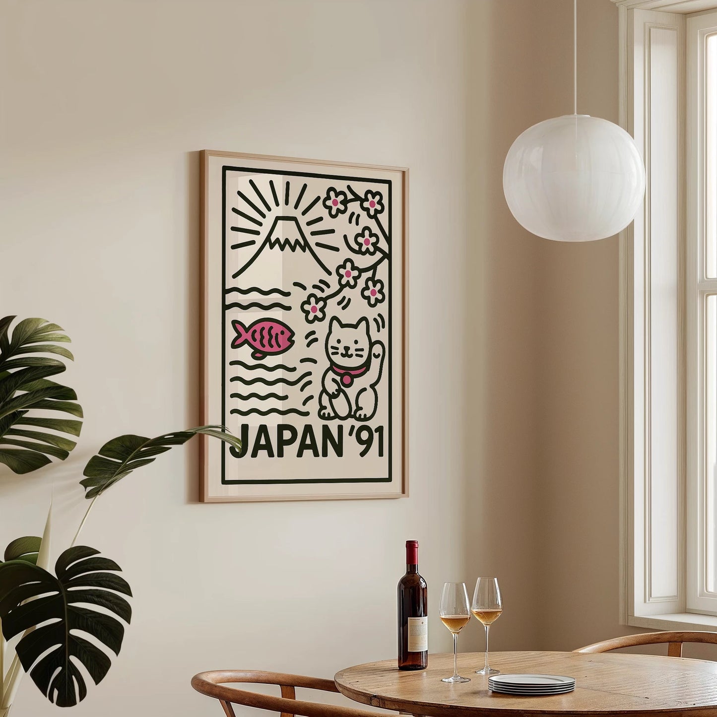 Japan '91 - Postered