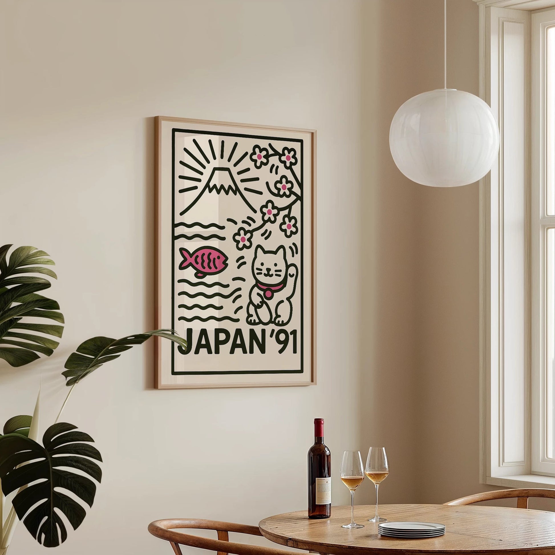 Japan '91 - Postered