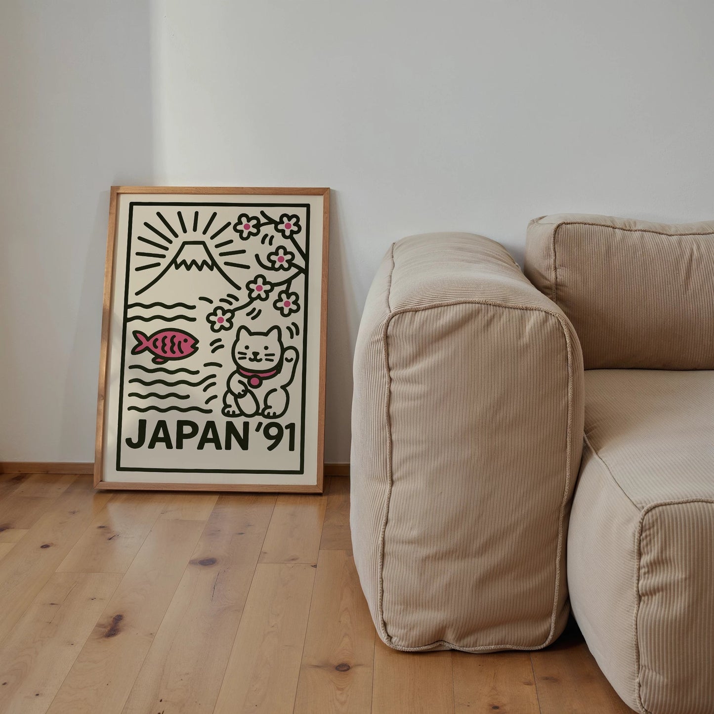 Japan '91 - Postered