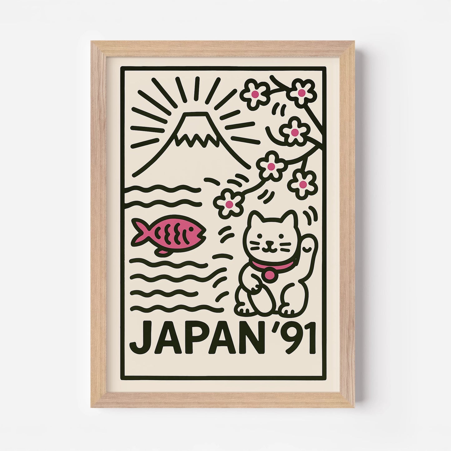 Japan '91 - Postered