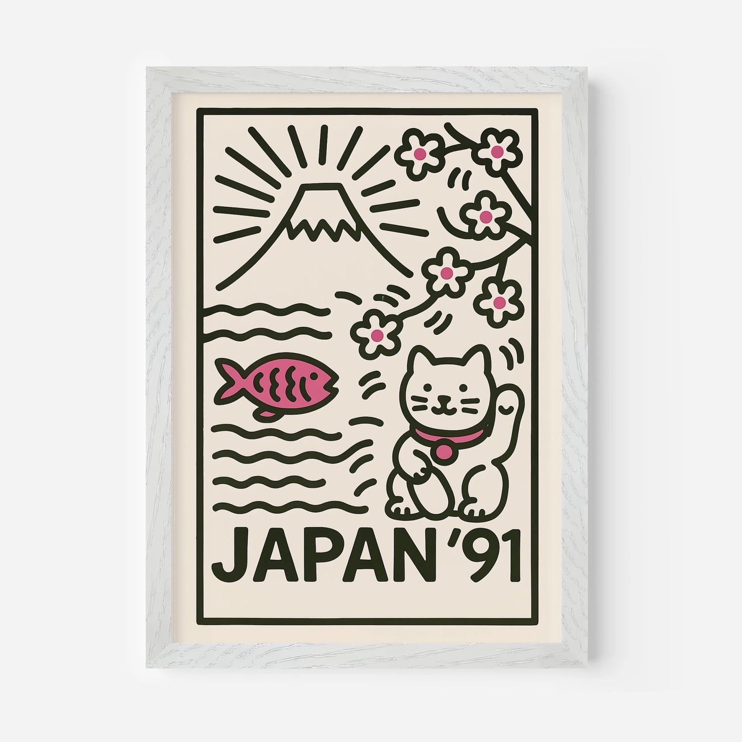 Japan '91 - Postered