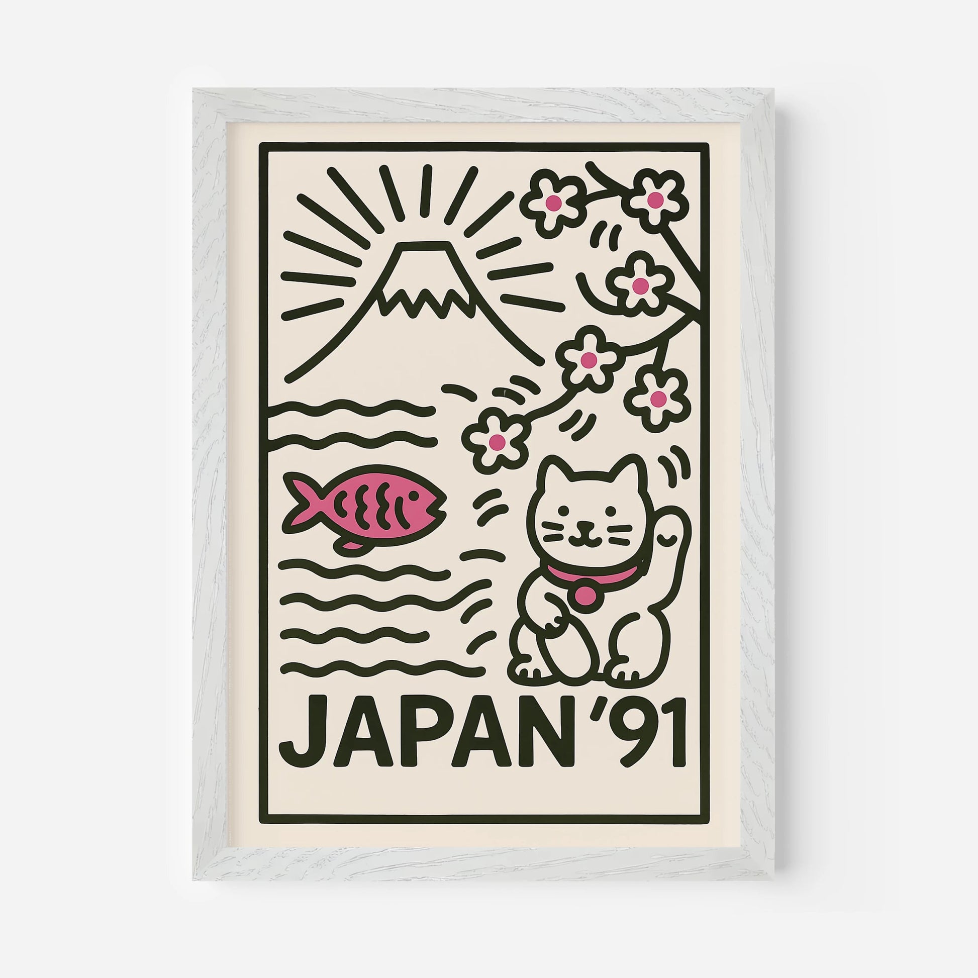 Japan '91 - Postered