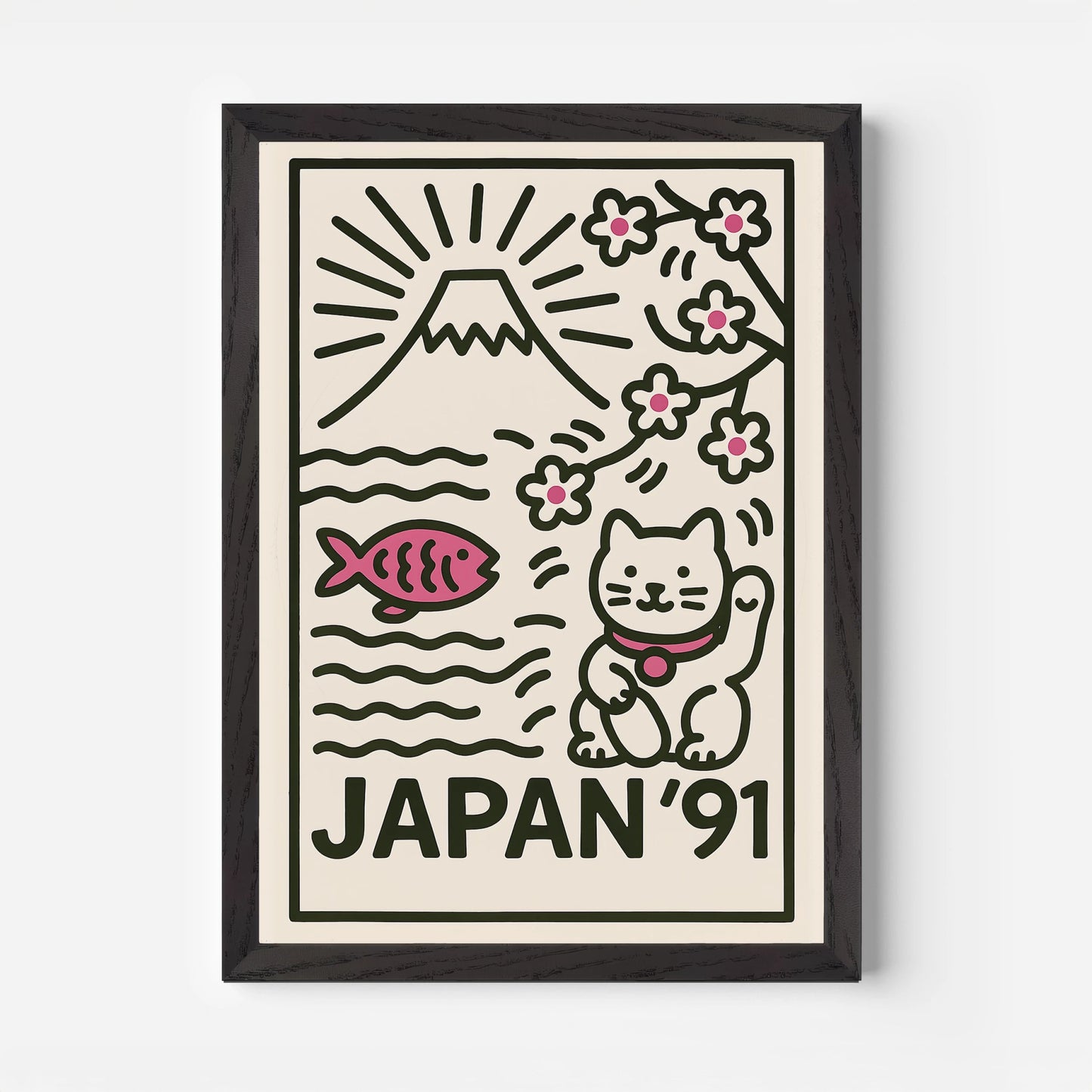 Japan '91 - Postered