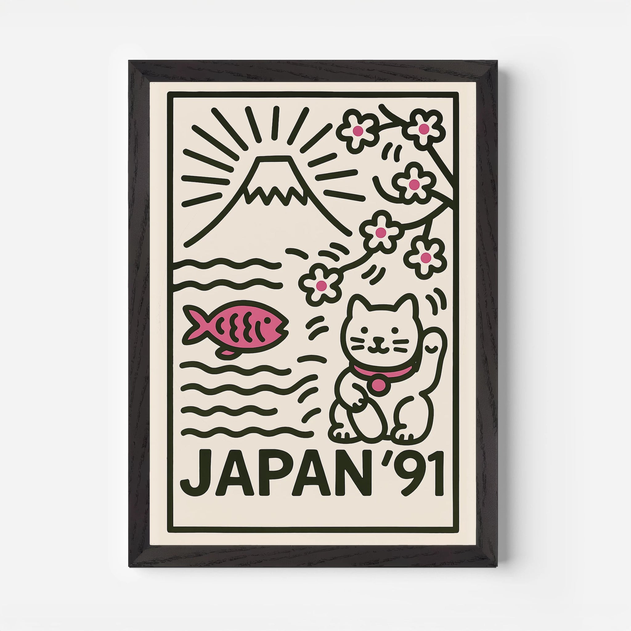 Japan '91 - Postered
