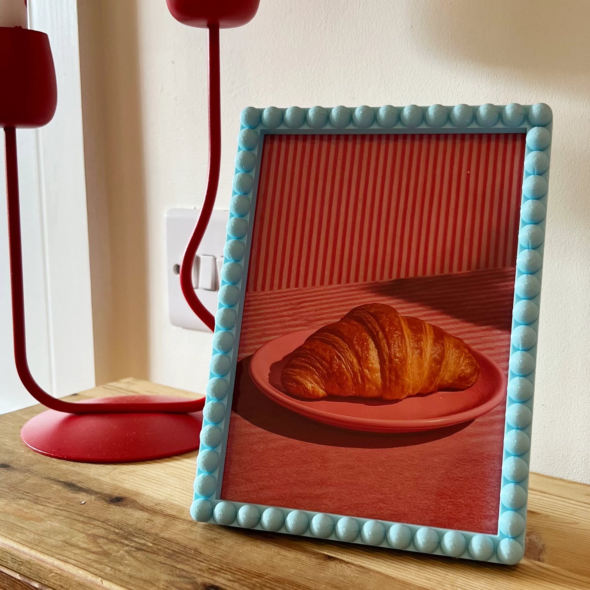 Magnetic Modular Bobbin Plastic Frame - Blood Orange - 5x7 Inch