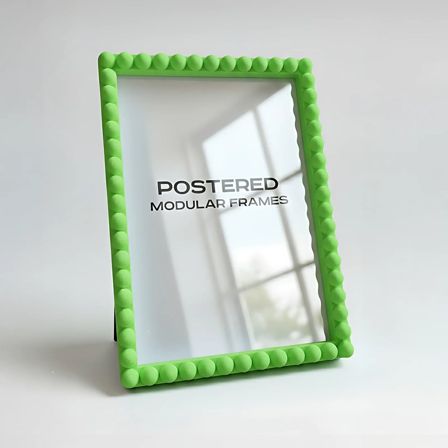 Magnetic Modular Bobbin Plastic Frame - Bright Green - 5x7 Inch