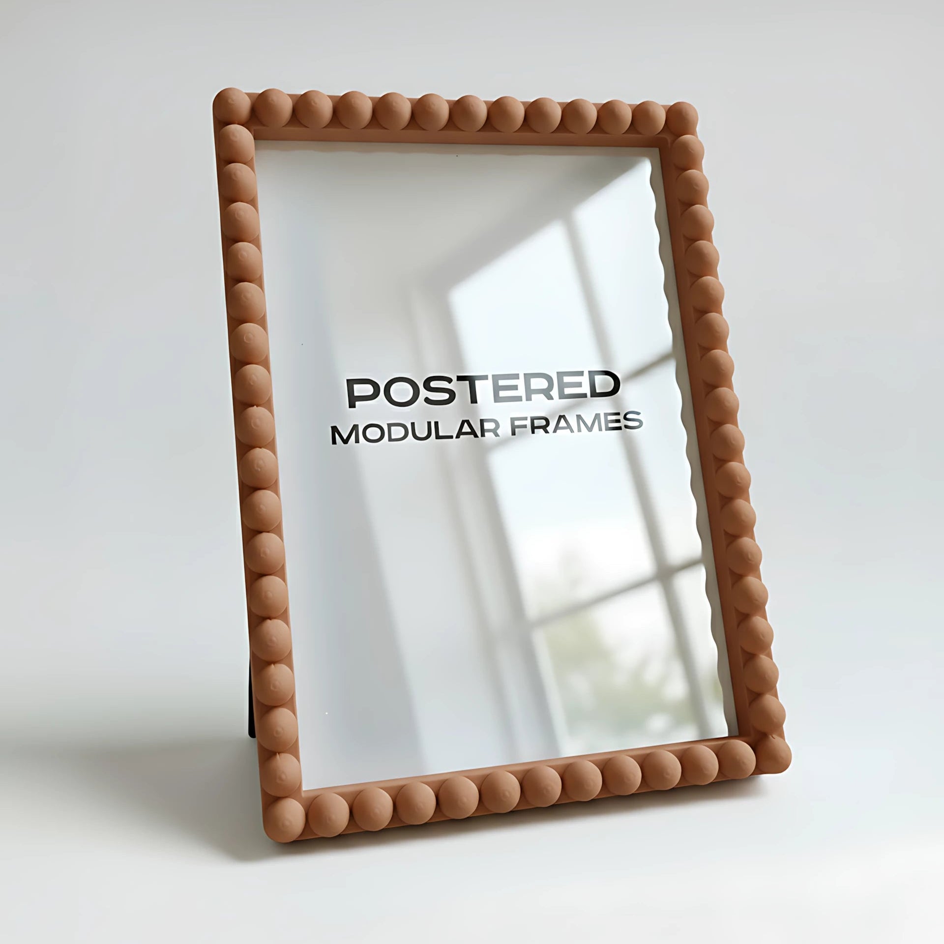 Magnetic Modular Bobbin Plastic Frame - Brown - 5x7 Inch
