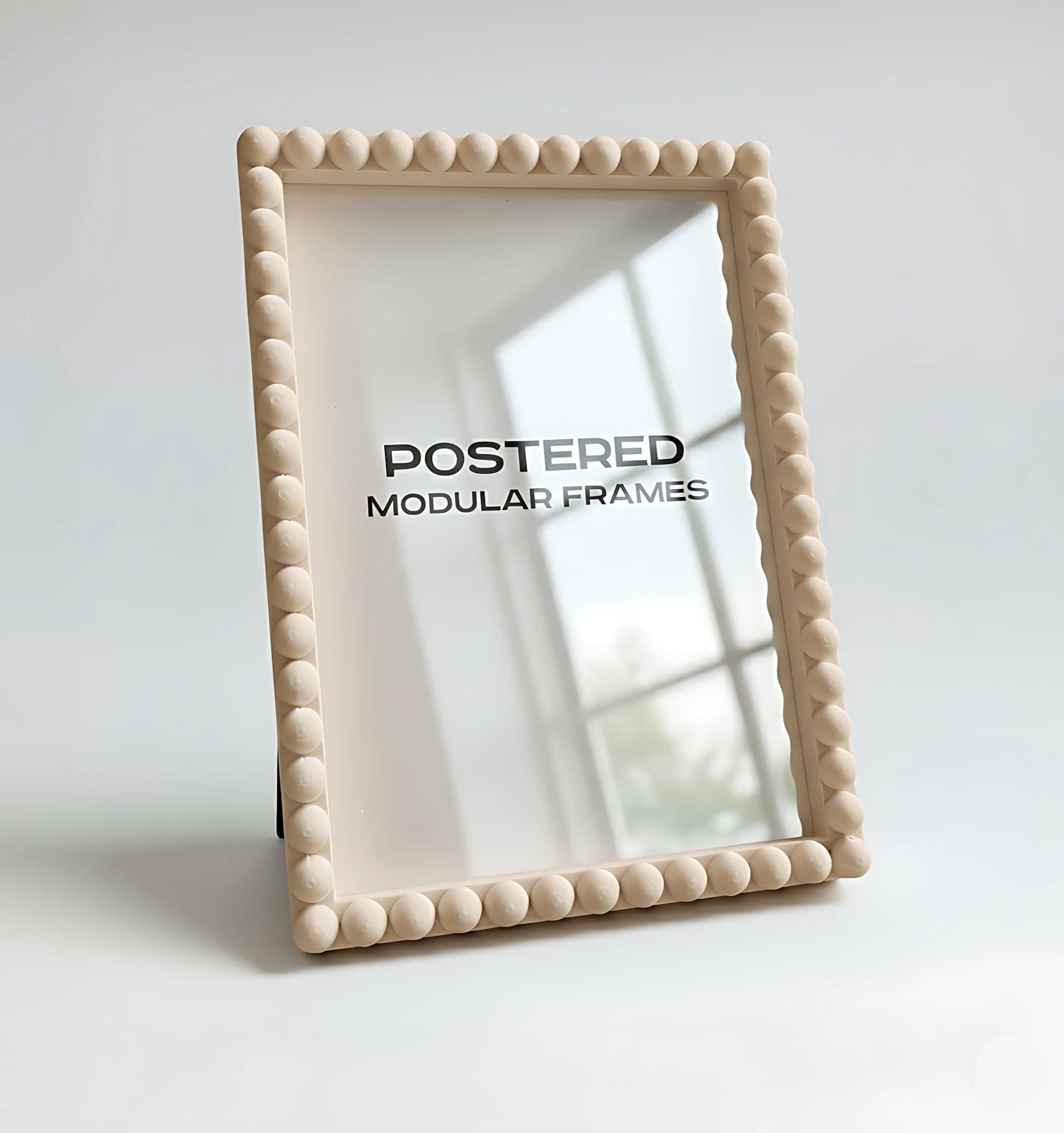 Magnetic Modular Bobbin Plastic Frame - Champagne - 5x7 Inch