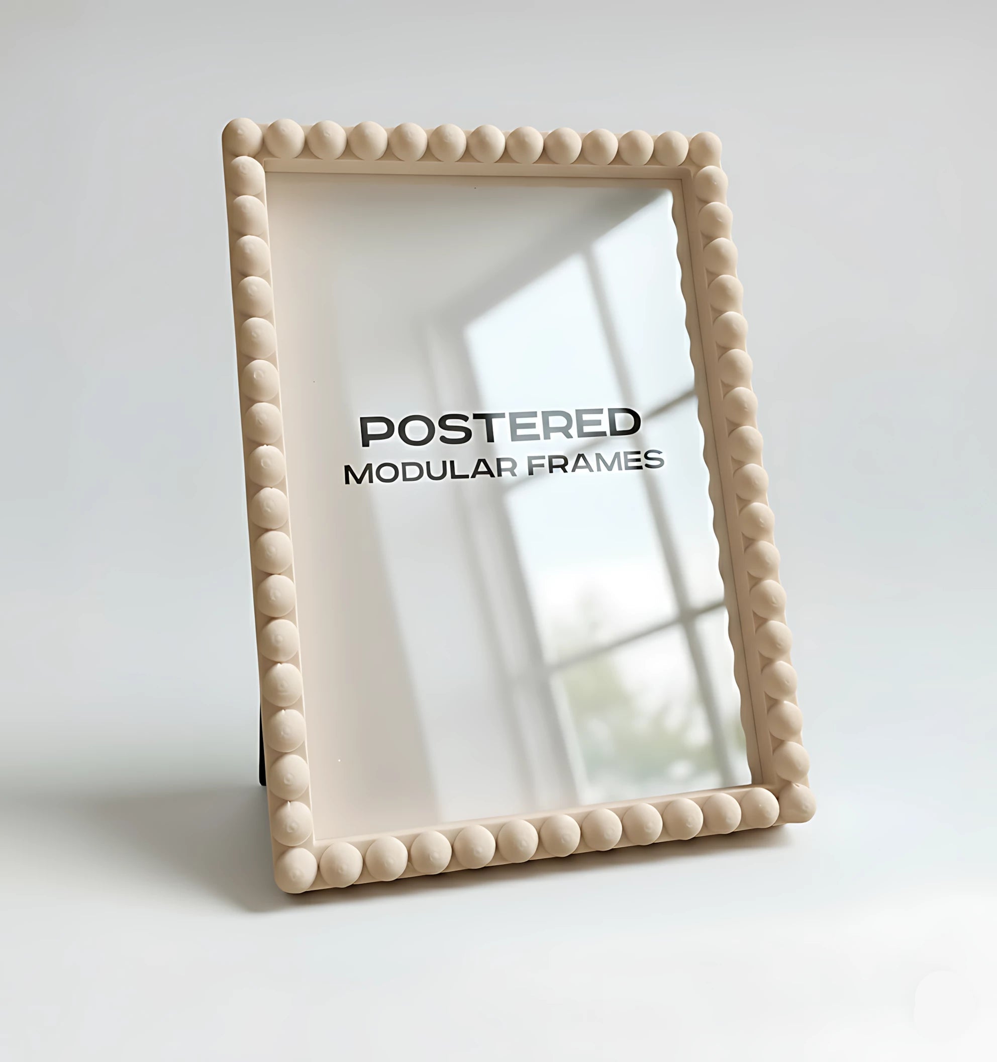 Magnetic Modular Bobbin Plastic Frame - Champagne - 5x7 Inch