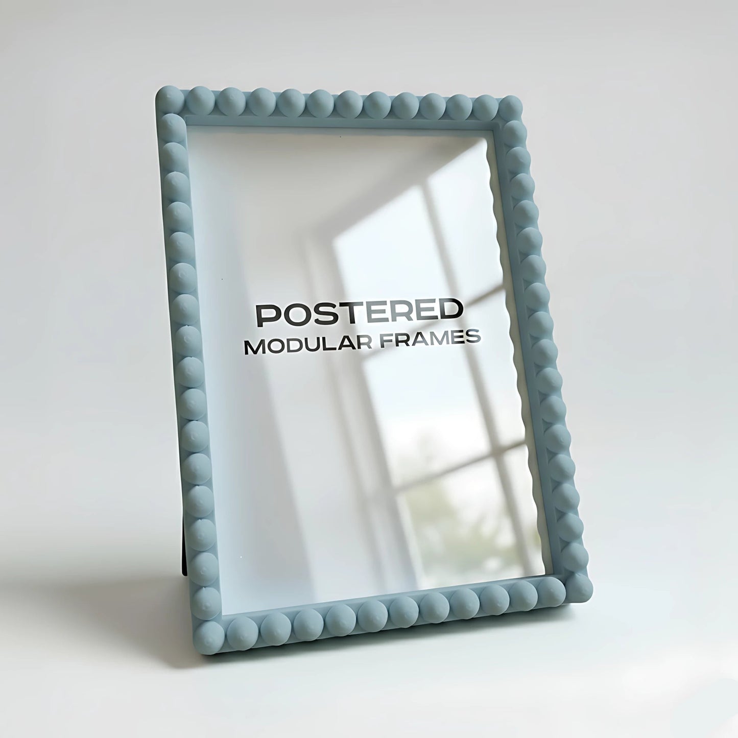 Magnetic Modular Bobbin Plastic Frame - Greyish Blue - 5x7 Inch