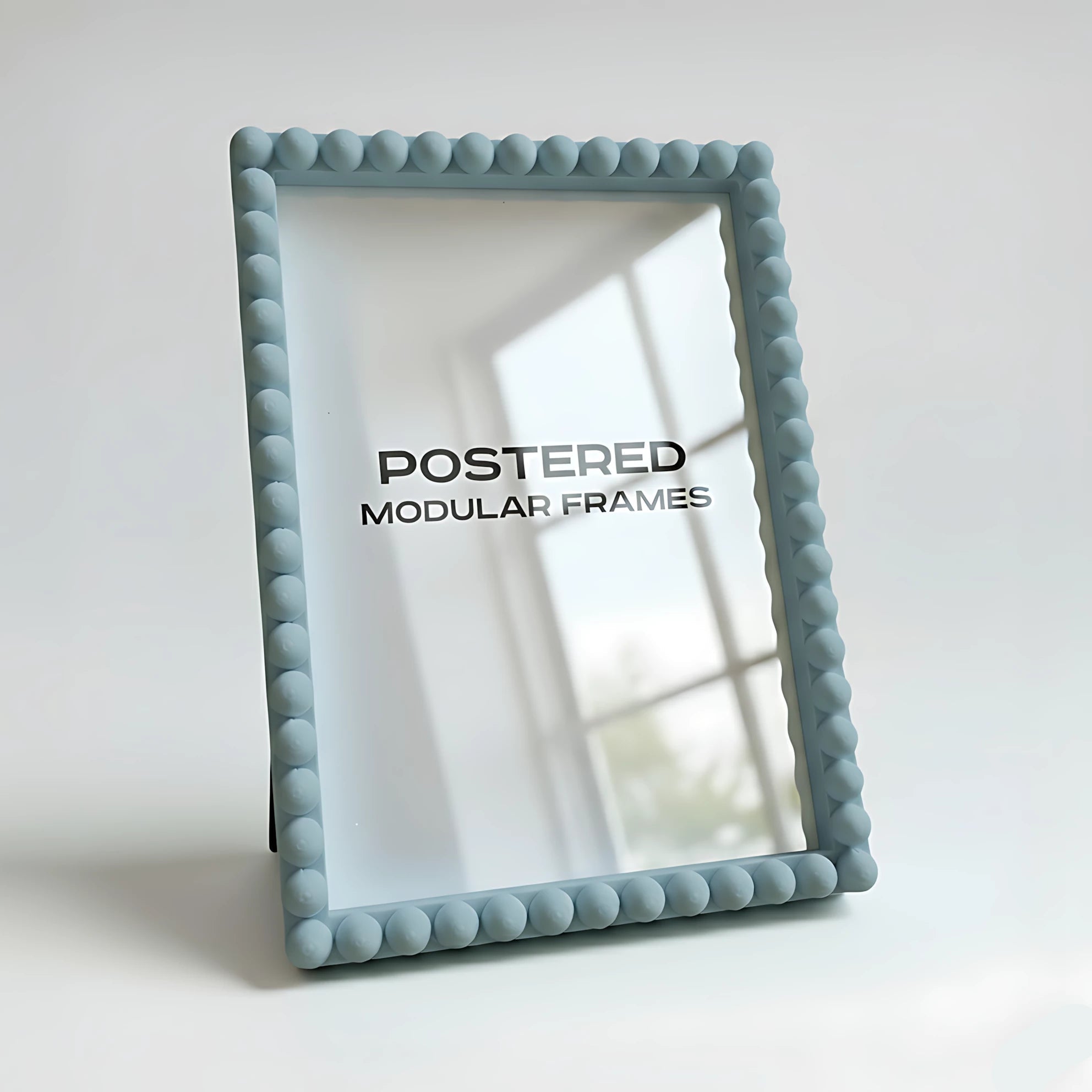 Magnetic Modular Bobbin Plastic Frame - Greyish Blue - 5x7 Inch