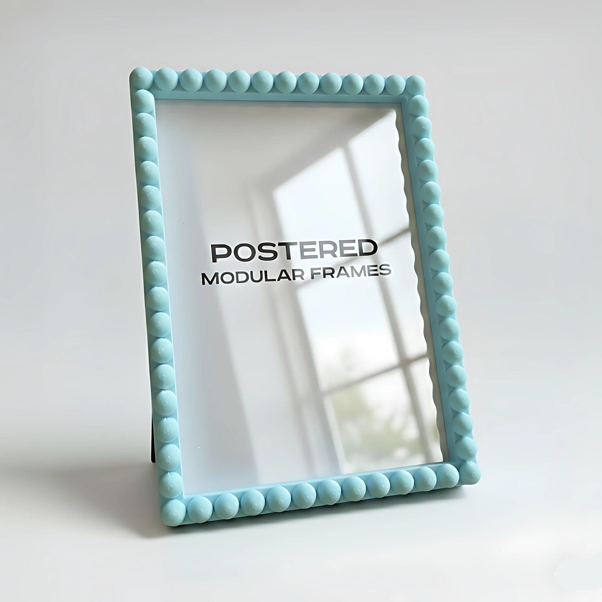 Magnetic Modular Bobbin Plastic Frame - Ice Blue - 5x7 Inch