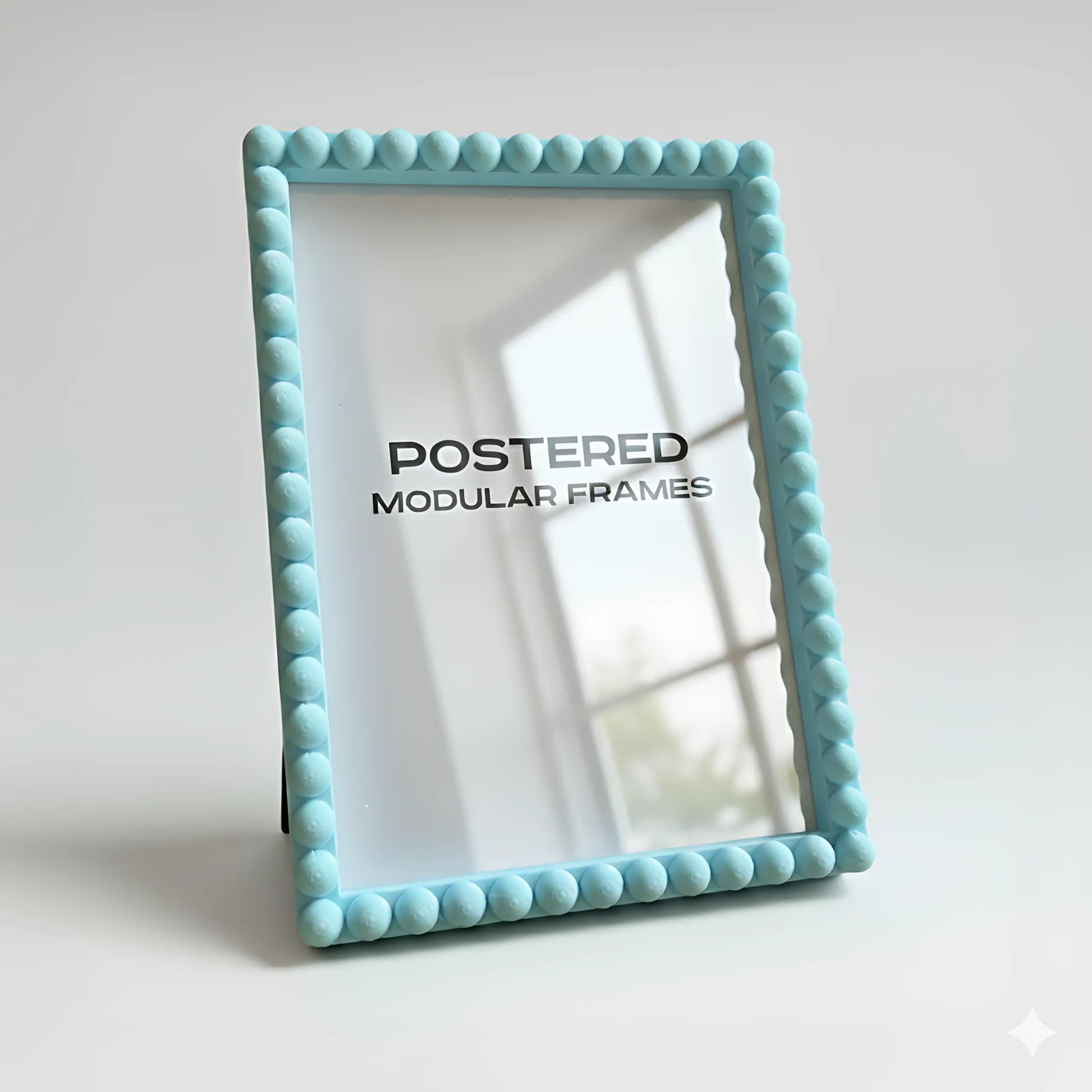 Magnetic Modular Bobbin Plastic Frame - Light Blue - 5x7 Inch