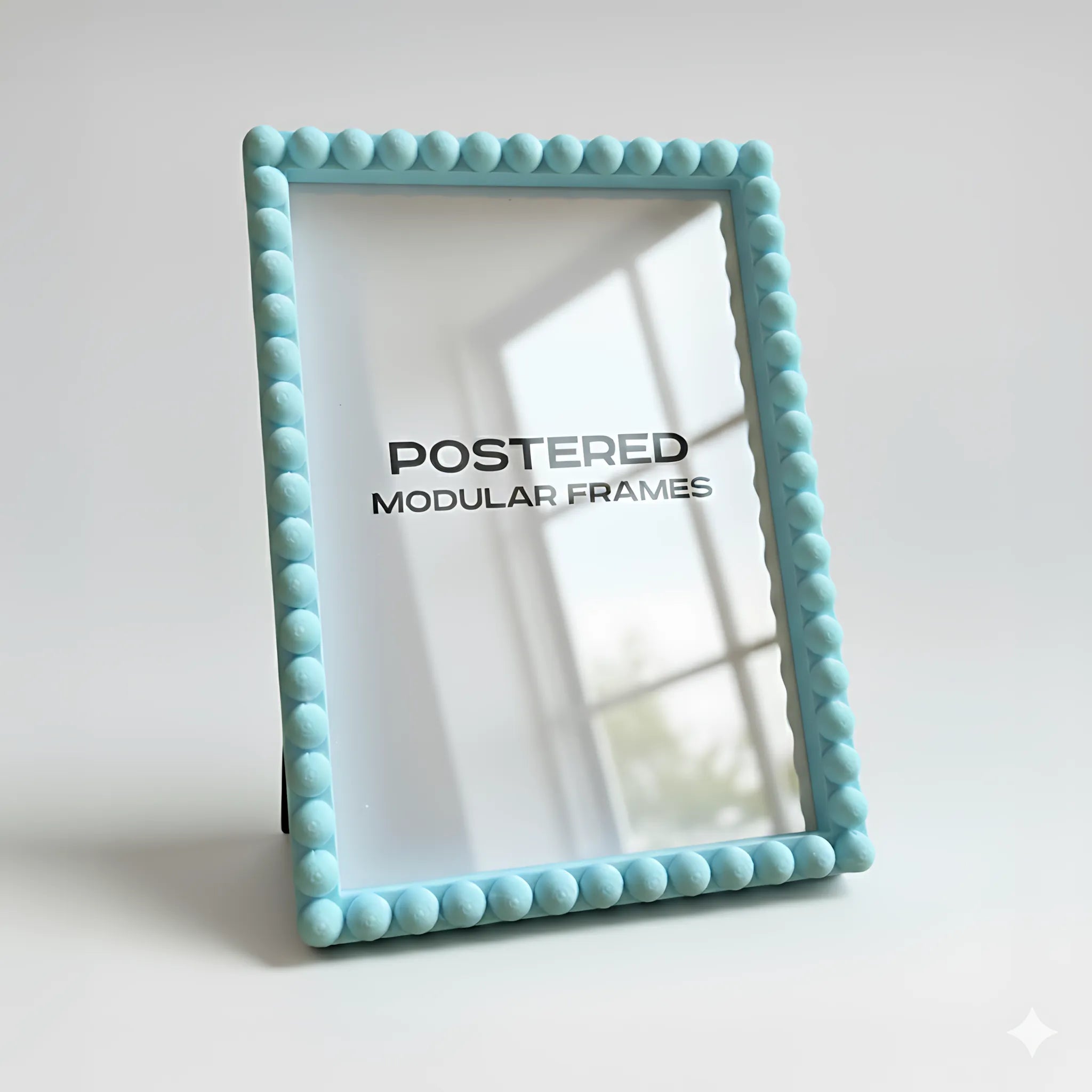 Magnetic Modular Bobbin Plastic Frame - Light Blue - 5x7 Inch