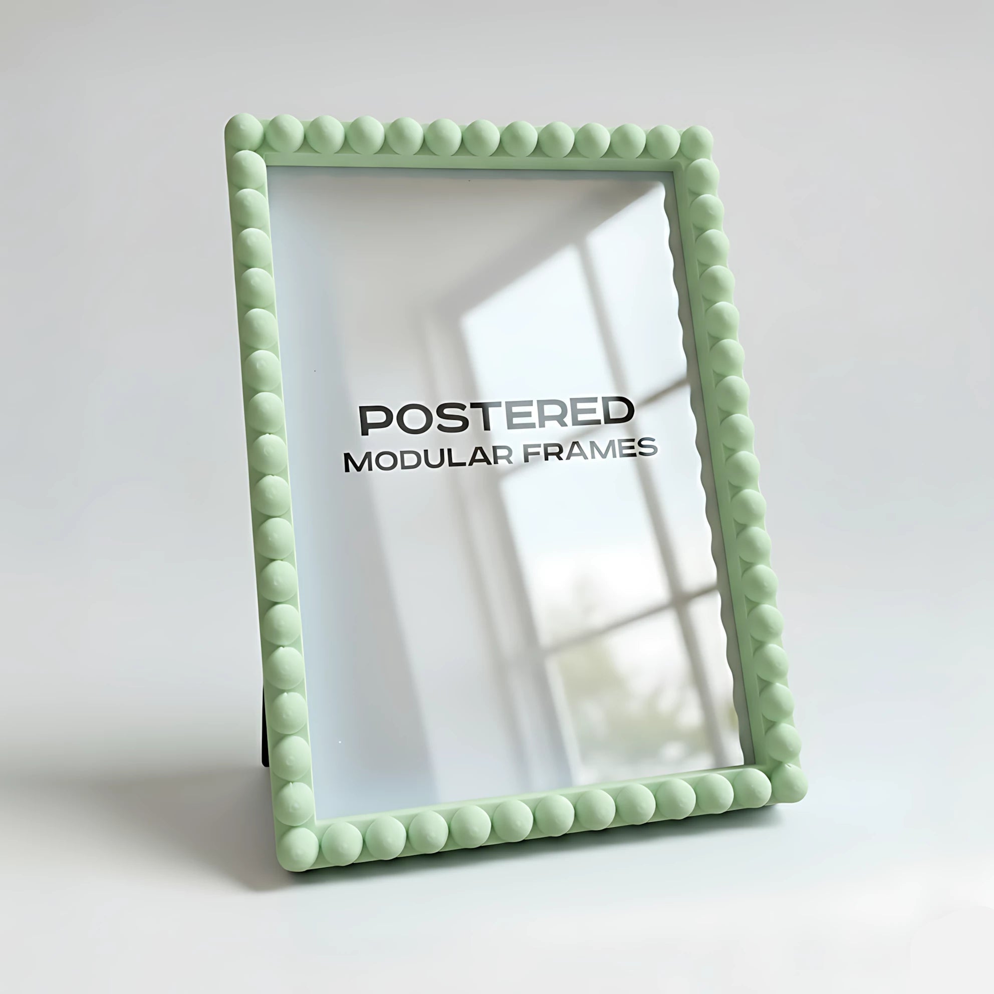Magnetic Modular Bobbin Plastic Frame - Pastel Green - 5x7 Inch