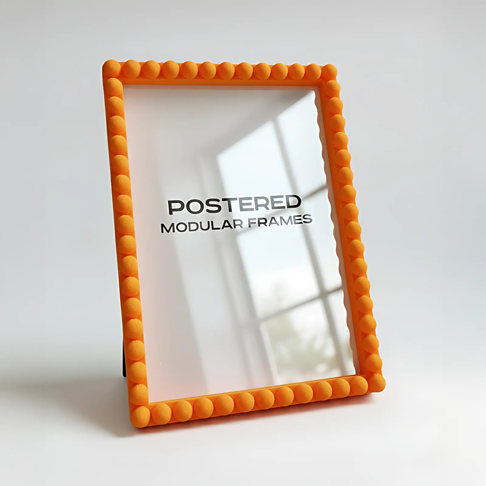 Magnetic Modular Bobbin Plastic Frame - Tangerine Orange - 5x7 Inch