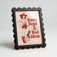 Magnetic Modular Scallop Plastic Frame - Black - 5x7 inch